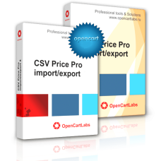 CSV Price Pro importexport v5.0.12.18 - масовий експорт/імпорт для OpenCart 2.3, 3.x